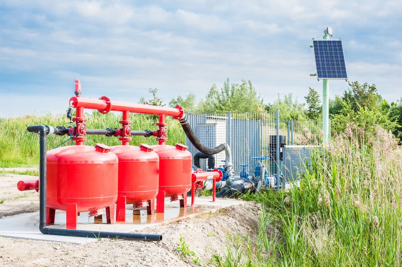 Componentes essenciais de um sistema de bombagem solar