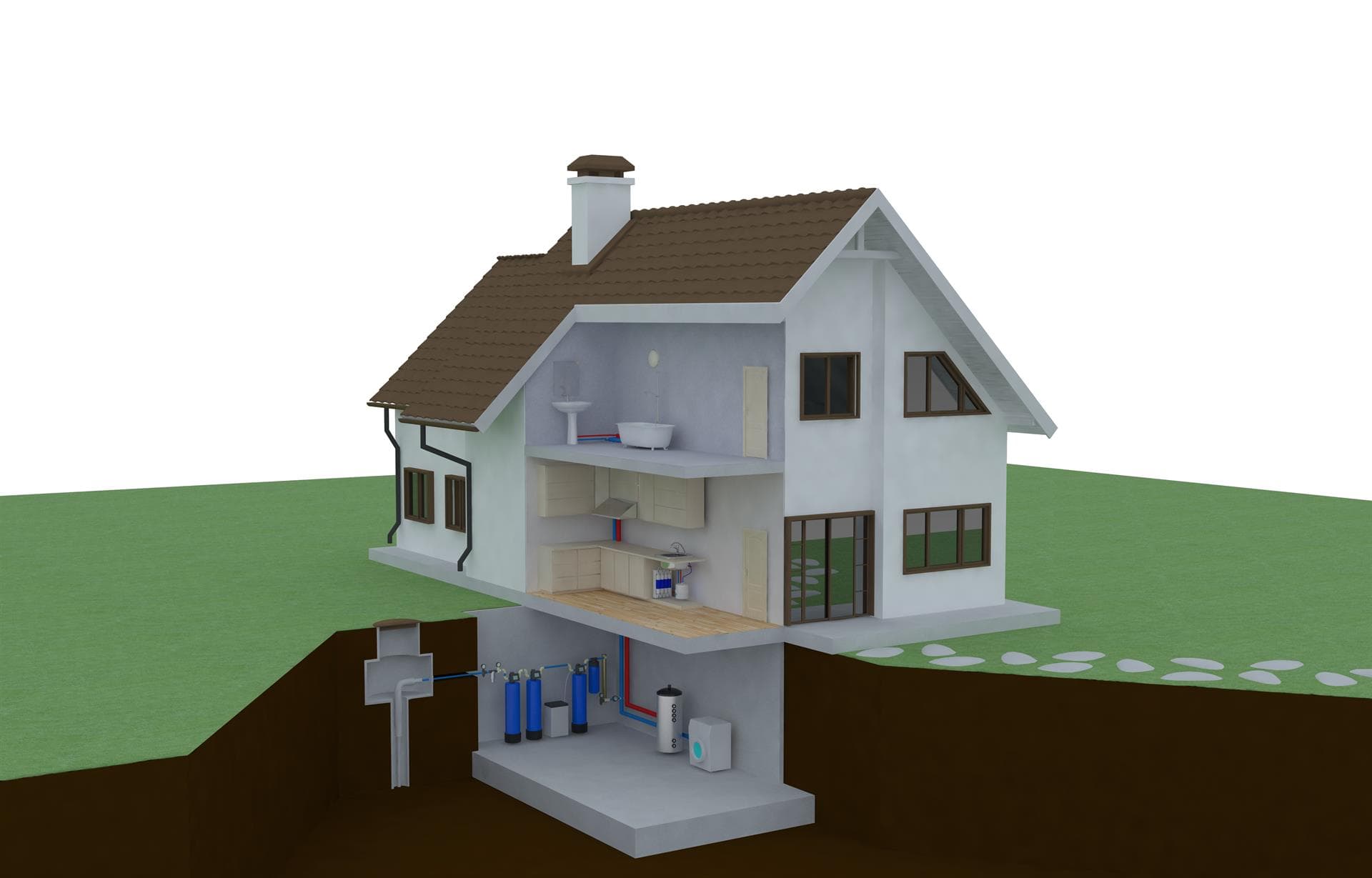 Qual é a diferença entre a energia geotérmica e a energia aerotérmica?