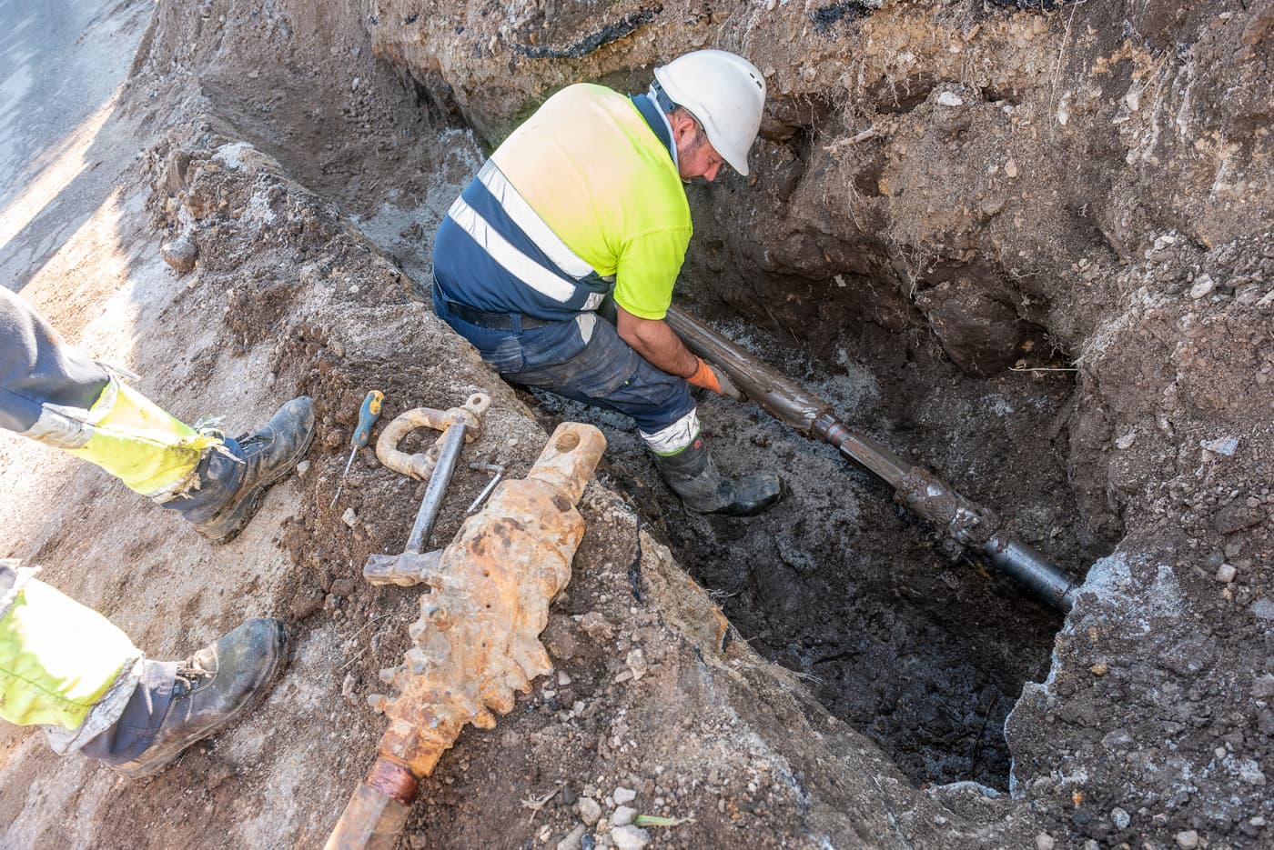 Instalación de geotermia en Galicia
