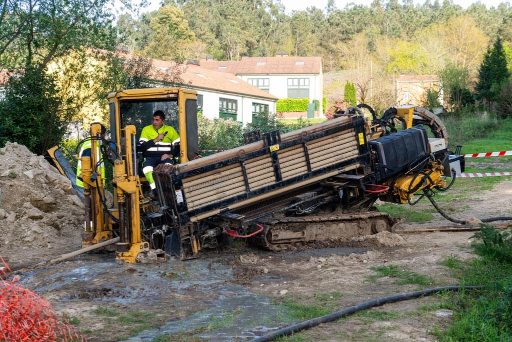 Excavación sin zanja
